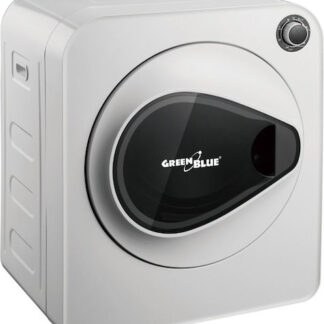 GreenBlue GB405 Tumble Dryer Electric Clothes 830W 3kg Mini Travel Vented Freestanding Wall Mount 5 Drying Programs