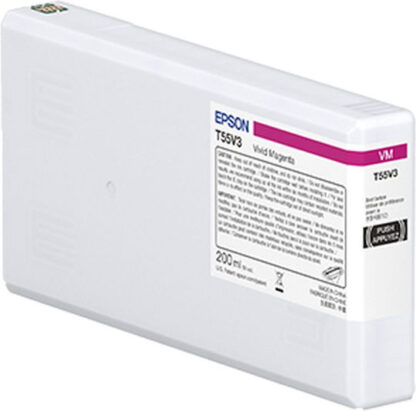 Epson T55W3 Γνήσιο Μελάνι Εκτυπωτή InkJet Ματζέντα (C13T55W300)