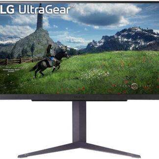 LG UltraGear 27GS60QC-B VA HDR Curved Gaming Monitor 27" QHD 2560x1440 180Hz με Χρόνο Απόκρισης 1ms GTG