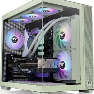 Thermaltake View 380 TG ARGB Gaming Midi Tower Κουτί Υπολογιστή Λευκό