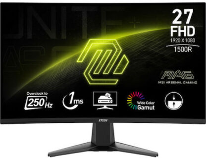 MSI MAG 27C6X computer monitor 68.6 cm (27 ) 1920 x 1080 pixels Full HD LCD Black