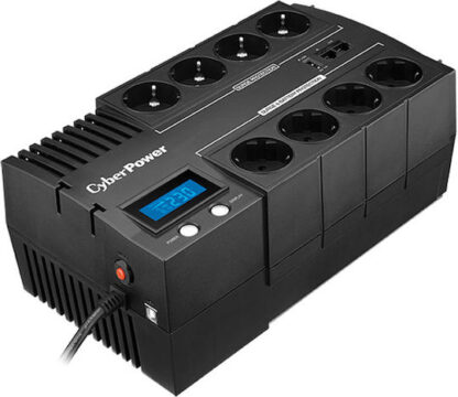 CyberPower BR1200ELCD uninterruptible power supply (UPS) Line-Interactive 1.2 kVA 720 W 8 AC outlet(s)