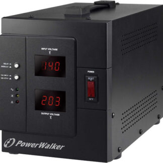 PowerWalker AVR 3000 SIV FR voltage regulator 1 AC outlet(s) 110-280 V Black