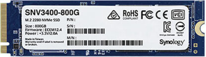 Synology SNV3410 SSD 800GB M.2 NVMe PCI Express 4.0 Κωδικός: SNV3410/0800G