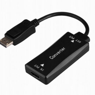 Cablexpert Μετατροπέας HDMI / USB-A male σε DisplayPort female (A-HDMIM-DPF-02)