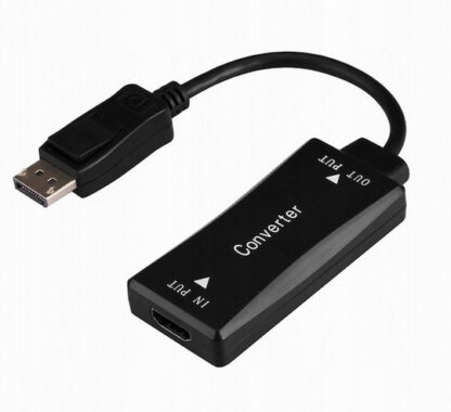 Gembird A-HDMIF30-DPM-01 video cable adapter 0.15 m HDMI Type A (Standard) DisplayPort Black