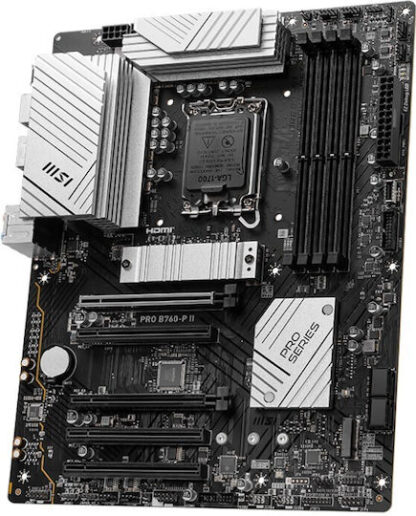 MSI PRO B760-P II Motherboard ATX με Intel 1700 Socket