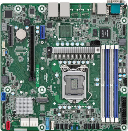 Asrock E3C252D4U motherboard Intel C252 LGA 1200 (Socket H5) micro ATX