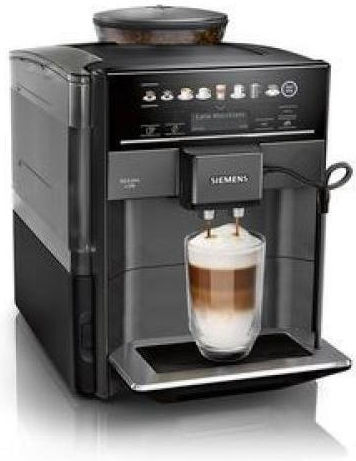 Siemens Αυτόματη Μηχανή Espresso 1500W Πίεσης 15bar με Μύλο Άλεσης Μαύρη TE651319RW