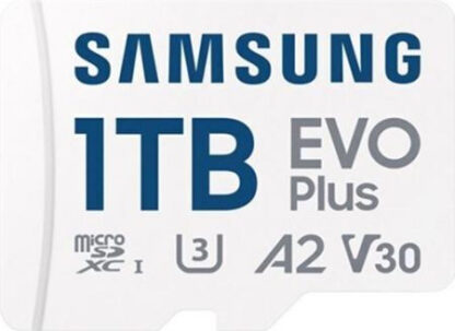 Samsung Evo Plus microSDXC 1.0TB Class 10 U3 V30 A2 UHS-I με αντάπτορα