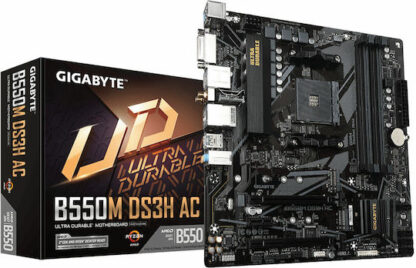 Gigabyte B550M DS3H AC rev. 1.0 Wi-Fi Motherboard Micro ATX με AMD AM4 Socket