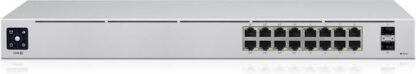 Ubiquiti UniFi 16-Port PoE Managed L2/L3 Gigabit Ethernet (10/100/1000) Power over Ethernet (PoE) 1U Silver