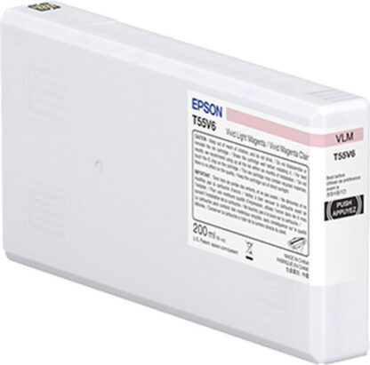 Epson T55W6 Γνήσιο Μελάνι Εκτυπωτή InkJet Ματζέντα (C13T55W600)