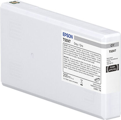 Epson T55W7 Γνήσιο Μελάνι Εκτυπωτή InkJet Γκρι (C13T55W700)