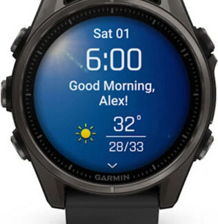Garmin Forerunner 265 3.3 cm (1.3 ) AMOLED 46 mm Digital 416 x 416 pixels Touchscreen Black Wi-Fi GPS (satellite)