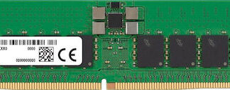 Micron 32GB DDR5 RAM με Ταχύτητα 5600 για Server Κωδικός: MTC20F2085S1RC56BR