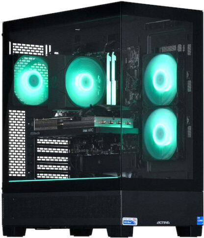 Actina 5901443387954 PC Intel® Core™ i5 i5-12400F 32 GB DDR4-SDRAM 1 TB SSD Intel Arc A580 Midi Tower Black