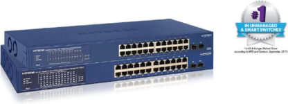 NETGEAR GS724TPv3 Managed L2 Gigabit Ethernet (10/100/1000) Power over Ethernet (PoE) Grey