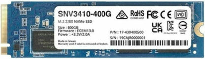 Synology SNV3410 SSD 400GB M.2 NVMe PCI Express 4.0 Κωδικός: SNV3410-400G