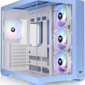 Thermaltake View 380 TG ARGB Gaming Midi Tower Κουτί Υπολογιστή Πράσινο