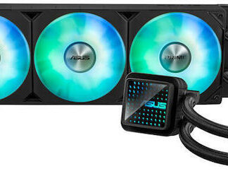 Corsair iCUE Link Titan RX RGB LCD Υδρόψυξη Επεξεργαστή Διπλού Ανεμιστήρα 120mm για Socket AM4/AM5/1700 Λευκή