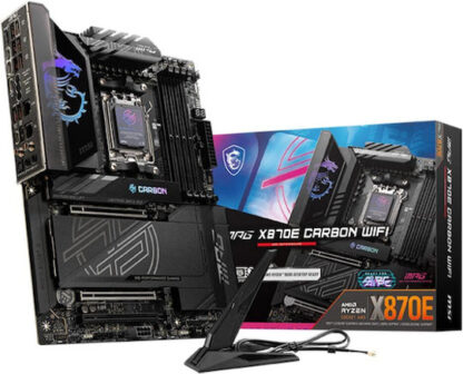 MSI MPG X870E CARBON WIFI motherboard AMD X870E Socket AM5 ATX