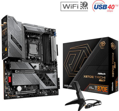 ASRock X870E Taichi Lite Wi-Fi Motherboard Extended ATX με AMD AM5 Socket
