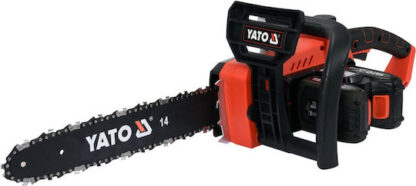 Yato Αλυσοπρίονο Μπαταρίας 2x2Ah 18V 4.85kg με Λάμα 35.56cm Κωδικός: YT-82812