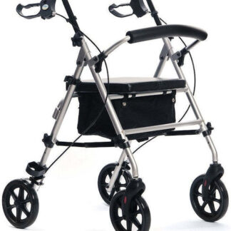 Four-wheeled support of pulpit type - walker