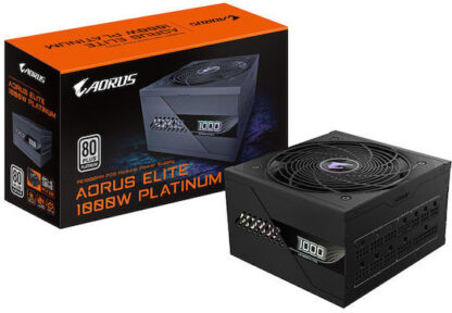 Gigabyte Aorus Elite P1000W 1000W Μαύρο Τροφοδοτικό Υπολογιστή Full Modular 80 Plus Platinum