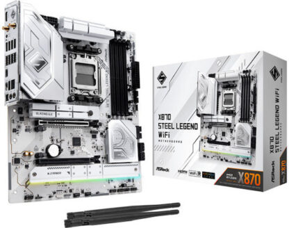 ASRock Steel Legend WiFi X870 Motherboard ATX με AMD AM5 Socket