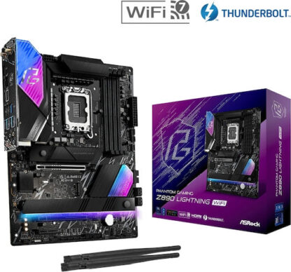 ASRock Z890 Lightning WiFi Motherboard ATX με Intel 1851 Socket