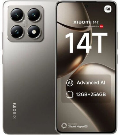 Xiaomi 14T 16.9 cm (6.67 ) Dual SIM 5G 12 GB 256 GB 5000 mAh Grey