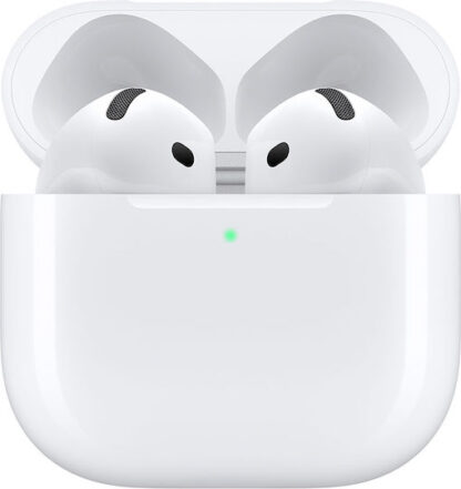 Apple AirPods 4 with Active Noise Cancellation Earbud Bluetooth Handsfree Ακουστικά με Αντοχή στον Ιδρώτα και Θήκη Φόρτισης Λευκά