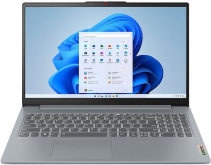 Lenovo IdeaPad Slim 3 15ABR8 AMD Ryzen™ 5 7430U Laptop 39.6 cm (15.6 ) Full HD 16 GB DDR4-SDRAM 512 GB SSD Wi-Fi 6 (802.11ax) Windows 11 Home Grey