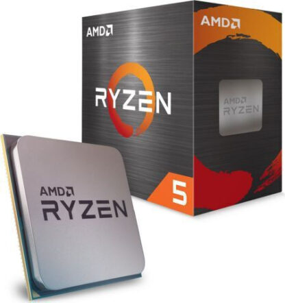 AMD Ryzen 5 5600T 3.5GHz Επεξεργαστής 6 Πυρήνων για Socket AM4 σε Κουτί με Ψύκτρα