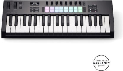 Novation Midi Controller Launchkey με 37 Πλήκτρα Μαύρο