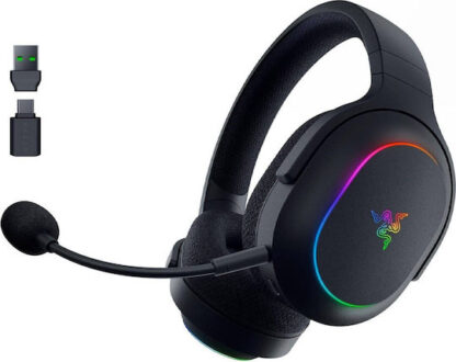 Razer Barracuda X Chroma Ασύρματο Over Ear Gaming Headset με σύνδεση Bluetooth / USB