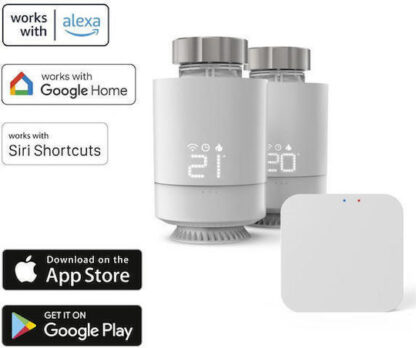 Hama Heizungssteuerung WLAN 2x smartes Thermostat + Zentrale