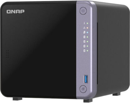 QNap TS-432X NAS Tower με 4 θέσεις για και 2 θύρες Ethernet