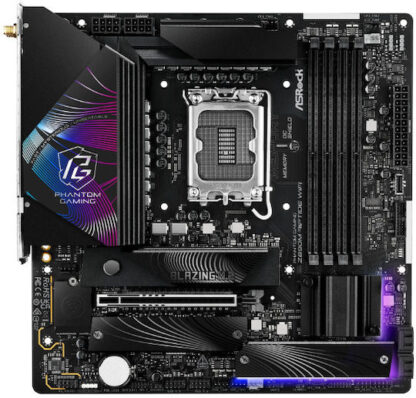 ASRock Phantom Gaming Z890M Riptide WiFi Motherboard Micro ATX με Intel 1851 Socket
