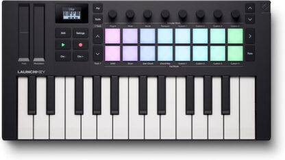 Novation Midi Controller Launchkey Mini με 25 Πλήκτρα Μαύρο