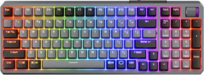 CoolerMaster MK770 Ασύρματο Gaming Μηχανικό Πληκτρολόγιο 96% με RGB φωτισμό (Αγγλικό US) Πολύχρωμο