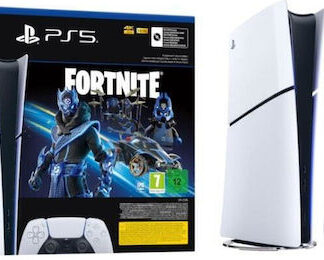 Sony PlayStation 5 Slim Digital 1TB Fortnite Cobalt Star (Official Bundle)