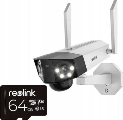 Reolink Duo Series IP Dual Κάμερα Παρακολούθησης 4G Full HD+ 6MP Αδιάβροχη Μπαταρίας με Αμφίδρομη Επικοινωνία και Φακό 2.8mm