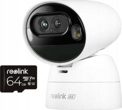 Reolink ARGUS IP Κάμερα Παρακολούθησης Wi-Fi 4K Μπαταρίας με Αμφίδρομη Επικοινωνία και Φακό 2.8mm