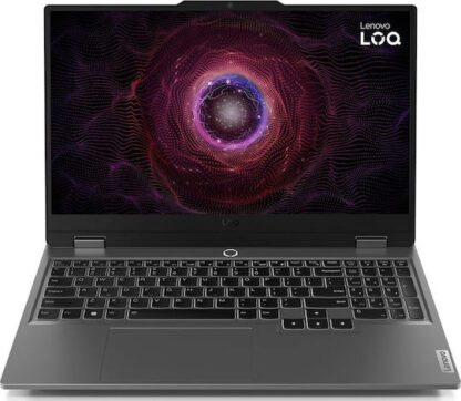 Lenovo LOQ AMD Ryzen™ 7 7435HS Laptop 39.6 cm (15.6 ) Full HD 16 GB DDR5-SDRAM 512 GB SSD NVIDIA GeForce RTX 4070 Wi-Fi 6 (802.11ax) NoOS Grey