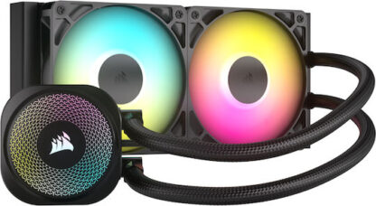 Corsair Nautilus 240 RS Υδρόψυξη Επεξεργαστή Διπλού Ανεμιστήρα 120mm για Socket AM4/AM5/1700 με ARGB Φωτισμό