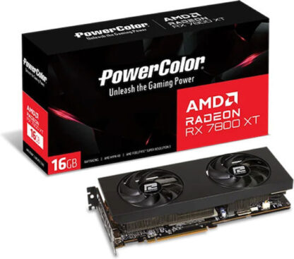 PowerColor Radeon RX 7800 XT 16GB GDDR6 Κάρτα Γραφικών