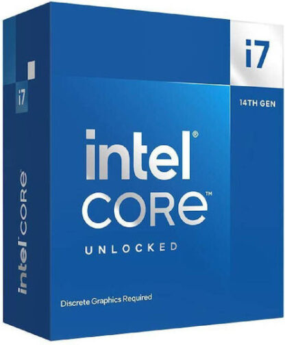 Intel Core i7-14700KF 2.5GHz Επεξεργαστής 20 Πυρήνων για Socket 1700 σε Κουτί